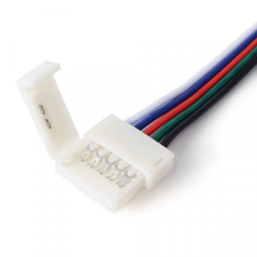 Коннектор для RGBW светодиодной ленты 5050 Apeyron 12/24V (2 шт.) 09-74