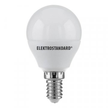 Лампа светодиодная Elektrostandard E14 7W 6500K матовая a049019