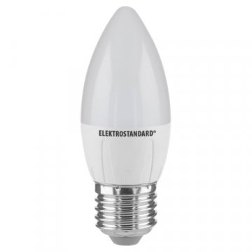 Лампа светодиодная Elektrostandard E27 6W 4200K матовая a048675