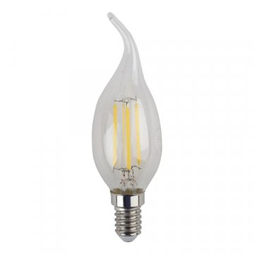 Лампа светодиодная филаментная ЭРА E14 9W 2700K прозрачная F-LED BXS-9W-827-E14 Б0047003