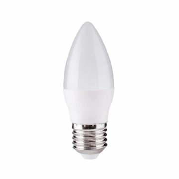 Лампа светодиодная True Energy 5W, C37, E27, 4000K 14110