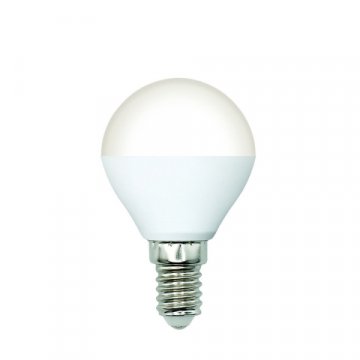 Лампа светодиодная Volpe E14 6W 3000K матовая LED-G45-6W/3000K/E14/FR/SLS UL-00008814