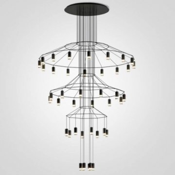 Подвесная люстра Imperium Loft Vibia Wireflow 75393-22