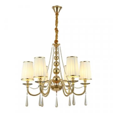 Подвесная люстра Lumina Deco Fabione LDP 1200-6 F.GD