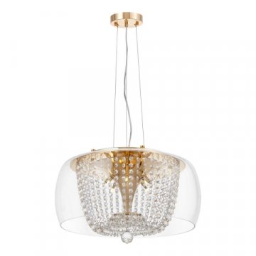 Подвесной светильник Lumina Deco Disposa LDP 7018-500 PR+F.GD