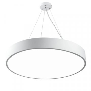 Подвесной светодиодный cветильник Geometria ЭРА Ring SPO-132-W-40K-088 88Вт 4000К белый Б0050560
