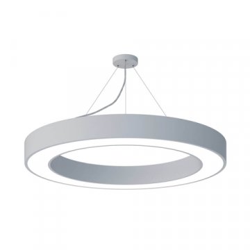 Подвесной светодиодный cветильник Geometria ЭРА Ring SPO-134-W-40K-056 56Вт 4000К белый Б0050564