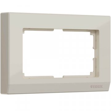 Рамка Werkel Stark для двойной розетки слоновая кость W0081803 4690389162077