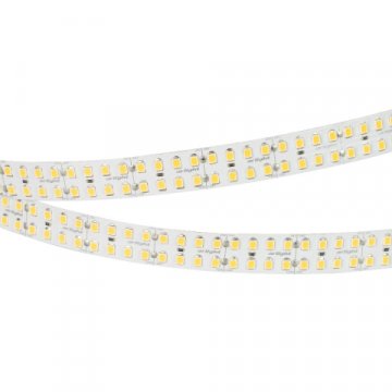 Светодиодная лента Arlight 24W/m 220LED/m 2835SMD теплый белый 5M RT-A320-15mm 24V Warm3000 CRI98 032613(2)