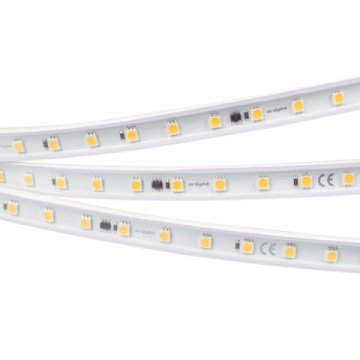 Светодиодная лента герметичная Arlight ARL-PV-B54-15.8 W/m 5mm Day White 10m 029400(2)