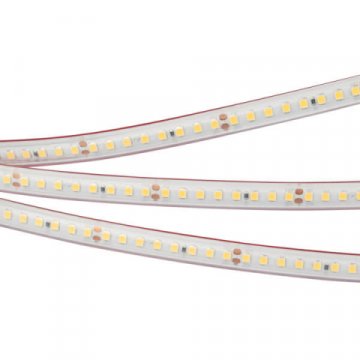 Светодиодная влагозащищенная лента Arlight 12W/m 160LED/m 2835SMD теплый белый 50M 024559(2)