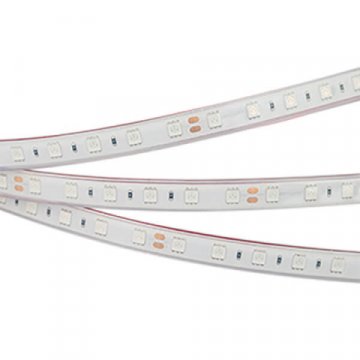 Светодиодная влагозащищенная лента Arlight 14,4W/m 60LED/m 5060SMD зеленый 5M 033789