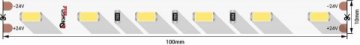 Светодиодная влагозащищенная лента DesignLed 14,4W/m 60LED/m 5730SMD холодный белый 5M 004498