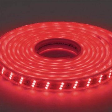 Светодиодная влагозащищенная лента Horoz 7W/m 180LED/m 2835SMD красный 50M 081-009-0001 HRZ00002733