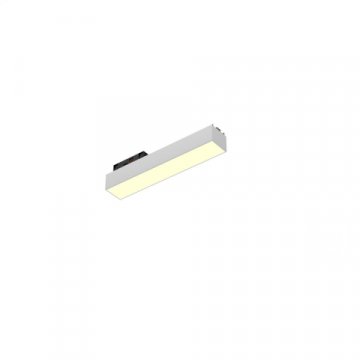 Трековый светодиодный светильник 6063 TrackLine Fold (ral9003/200mm/LT70 — 3K/6W/120deg) 0624604