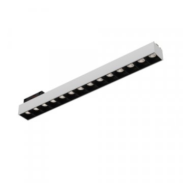 Трековый светодиодный светильник 6063 TrackLine Laser (ral9003/3K/LT70/7W/60deg – 371.6mm/14) 0624707