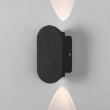Уличный настенный светодиодный светильник Elektrostandard Mini Light 35153/D черный a060879