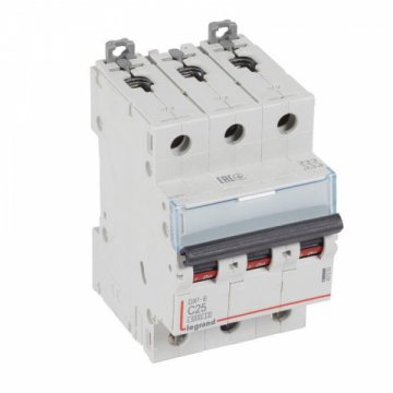 Выключатель автоматический модульный Legrand DX3-E 6000 3П 25А 6кА AC 407293