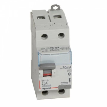 Выключатель дифференциального тока Legrand DX3 2П 25А 30мА AC 411504