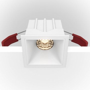 Встраиваемый светильник Maytoni Alfa LED DL043-01-10W3K-D-SQ-W