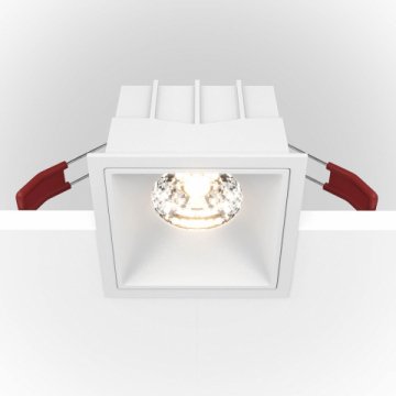 Встраиваемый светильник Maytoni Alfa LED DL043-01-15W3K-D-SQ-W