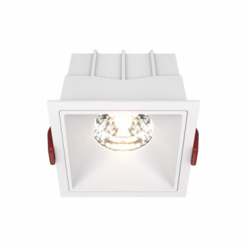 Встраиваемый светильник Maytoni Alfa LED DL043-01-15W4K-D-SQ-W