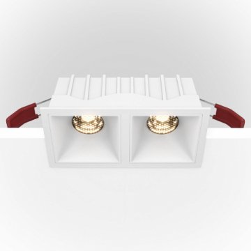 Встраиваемый светильник Maytoni Alfa LED DL043-02-10W3K-D-SQ-W