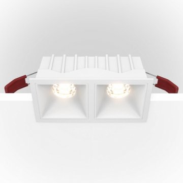 Встраиваемый светильник Maytoni Alfa LED DL043-02-10W3K-D-SQ-W