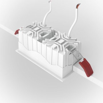 Встраиваемый светильник Maytoni Alfa LED DL043-02-10W3K-D-SQ-W