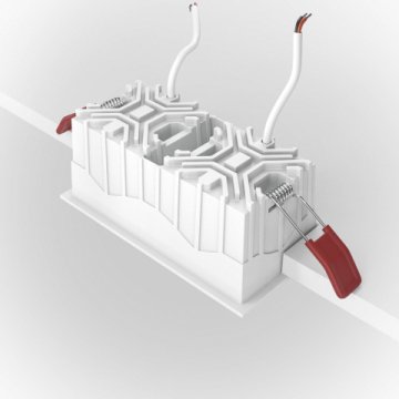 Встраиваемый светильник Maytoni Alfa LED DL043-02-10W3K-SQ-WB