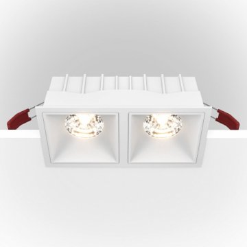 Встраиваемый светильник Maytoni Alfa LED DL043-02-15W3K-D-SQ-W