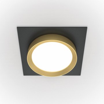 Встраиваемый светильник Maytoni Hoop DL086-GX53-SQ-BG