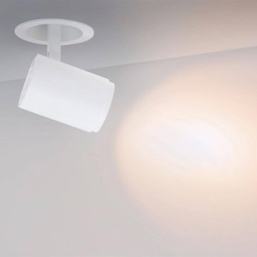 Встраиваемый светодиодный спот Arlight LGD-678WH-9W White 25deg 022243