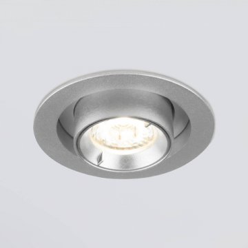 Встраиваемый светодиодный спот Elektrostandard 9917 LED 10W 4200K серебро a052450