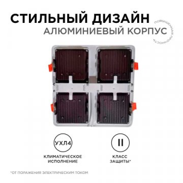 Встраиваемый светодиодный светильник Apeyron 42-021
