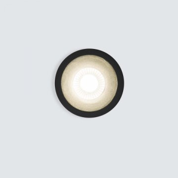 Встраиваемый светодиодный светильник Elektrostandard 15266/LED черный a055719