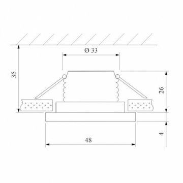 Встраиваемый светодиодный светильник Elektrostandard 15271/LED белый a056026