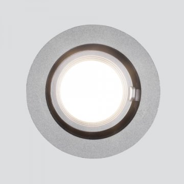 Встраиваемый светодиодный светильник Elektrostandard 9918 LED 9W 4200K серебро a052457