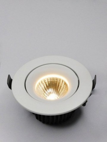 Встраиваемый светодиодный светильник Elvan VLS-006R-12W-WW-Wh