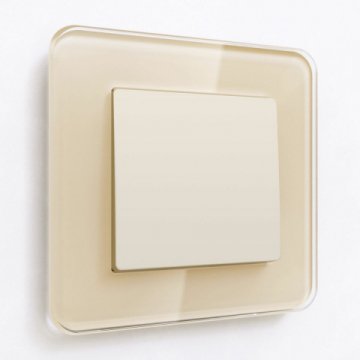 Выключатель одноклавишный проходной Werkel айвори матовый W1112062 4690389184604