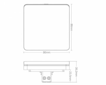 Выключатель одноклавишный Yeelight Flex Switch YLKG12YL