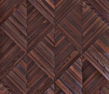 Деревянная мозаика для стен Crownwood Колос WP3D17Т20