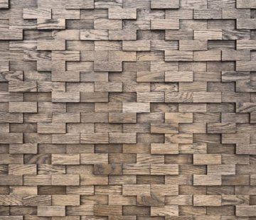 Деревянные стеновые панели Crownwood WP3D4040 Рубка