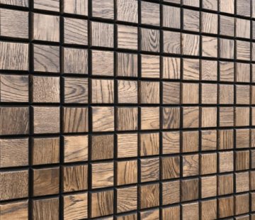 Деревянные стеновые панели Crownwood WP3D9040 Шоколад