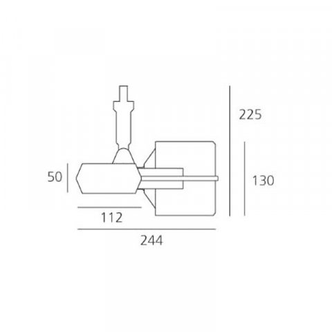 Трековый светильник Artemide Oto L231200