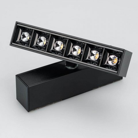 Трековый светодиодный светильник для магнитного шинопровода Arlight Mag-Laser-Fold-45-S160-6W Warm3000 026970