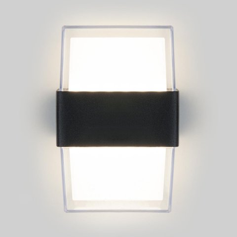 Уличный настенный светодиодный светильник Elektrostandard 1519 Techno LED Maul чёрный a048170
