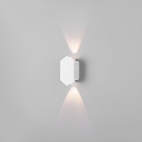 Уличный настенный светодиодный светильник Elektrostandard Mini Light 35152/D белый a060878