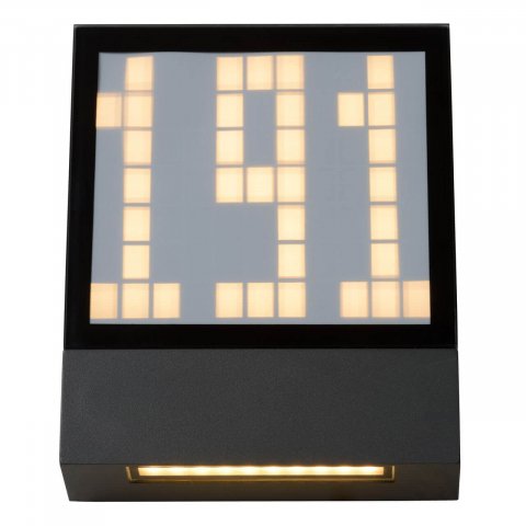 Уличный настенный светодиодный светильник Lucide Digit 27899/03/29