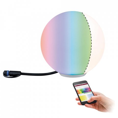 Уличный светодиодный светильник Paulmann Globe Plug Shine ZigBee 94269